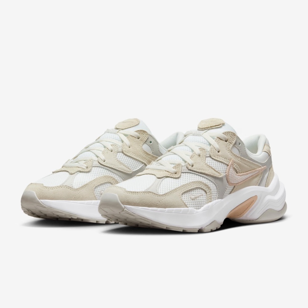 Nike AL8 Women's Beige and White Sneakers